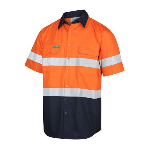 Picture of Hi-Vis 2-Tone Lightweight Short Sleeve Taped Shirt